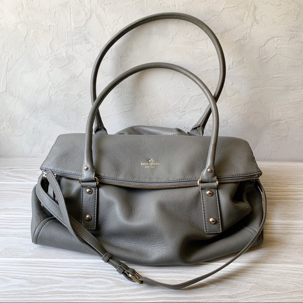 Kate Spade Cobble Hill Leslie Gray Weekender